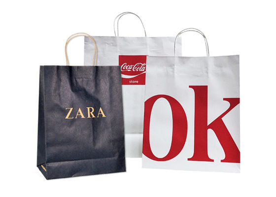 Sacs à provisions écologiques de papier d'emballage