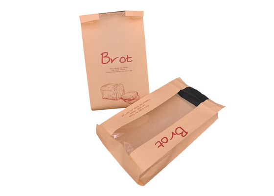 Good price Sacs rescellables de nourriture imprimés par coutume viable avec le service clair d'OEM de fenêtre en ligne
