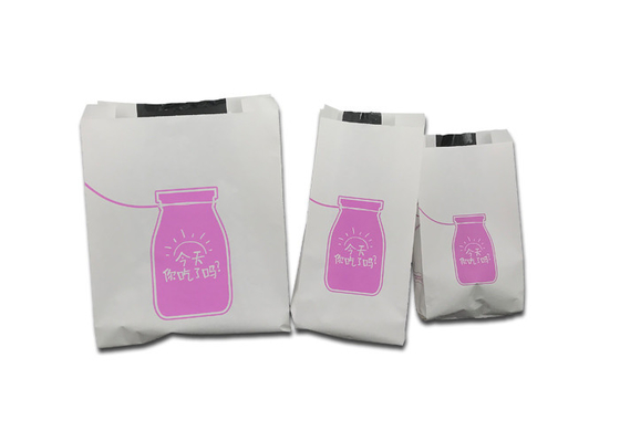 Good price Les sacs biodégradables d'emballage de boulangerie/emportent la caractéristique recyclable de sacs de nourriture en ligne