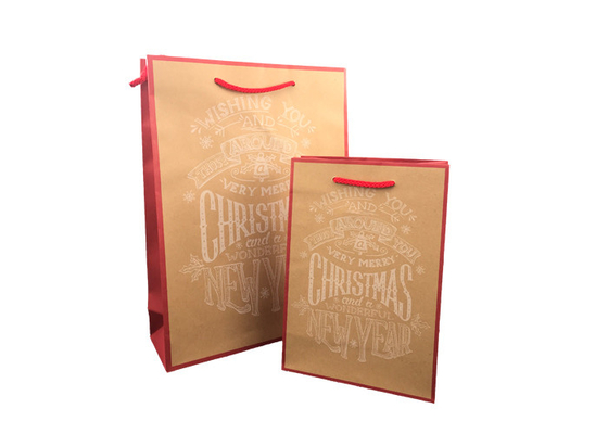Good price Protection de l'environnement personnalisée par Papier d'emballage recyclable de sacs en papier de Brown en ligne