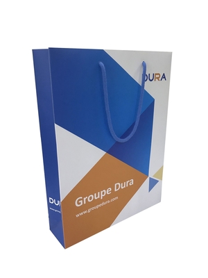 Good price Sac cadeau personnalisé coloré sac de shopping marque Avec poignées en ligne