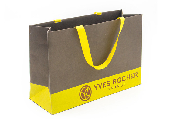 Good price Sacs personnalisés uniques de cadeau de papier d'emballage avec le regard à la mode de poignées en ligne