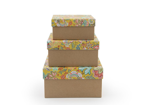 Good price Conception biodégradable qui respecte l'environnement de cadeau de boîte de papier recyclable d'emballage en ligne