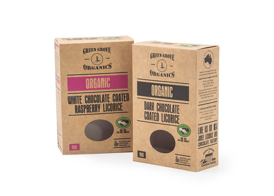 Good price Cartons d'expédition pliables faits sur commande réutilisables avec le papier de Brown emballage de fenêtre en ligne