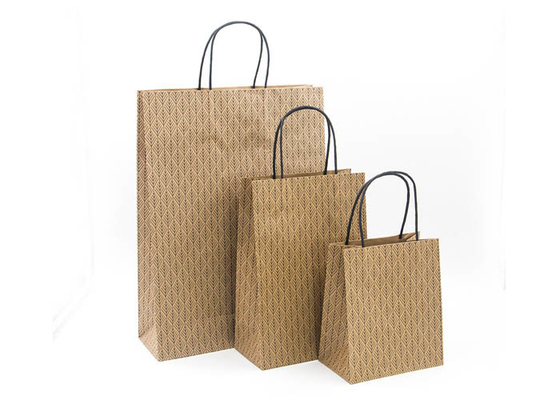 Good price Emballage de luxe réutilisable de Noël, sacs naturels de cadeau de Noël de Brown en ligne