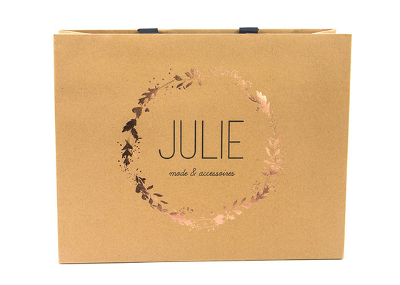 Good price Emballage viable élégant de papier d'Eco, sacs faits sur commande de cadeau avec le logo en ligne