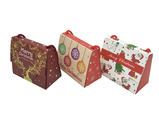 Good price Emballage mignon de cadeau de Noël de papier de client de tirage en couleurs fait sur commande de luxe en ligne
