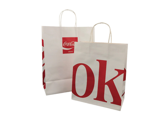 Good price Les sacs en papier personnalisés viables uniques/coutume ont imprimé des sacs d'épicerie en ligne