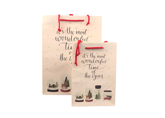 Good price Emballage de luxe viable de Noël, sacs de cadeau de Noël d'extra large en ligne
