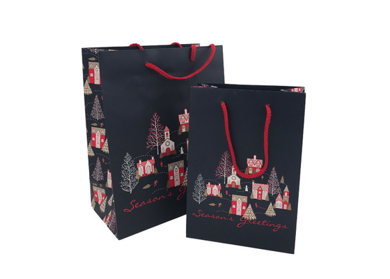 Good price Le cadeau moyen fait main de Noël met en sac le service attirant d'OEM de conception en ligne