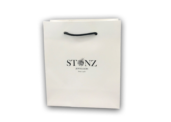 Good price Les sacs à provisions réutilisés par luxe de bijoux de Papier d'emballage ont adapté l'impression aux besoins du client de logo en ligne