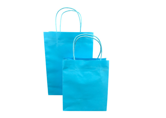 Good price L'emballage de papier d'Eco/les sacs bleus de cadeau papier fait main déjouent l'estampillage en ligne