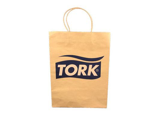 Good price L'emballage naturel de papier d'Eco/mini cadeau de papier de Brown met en sac avec des poignées en ligne