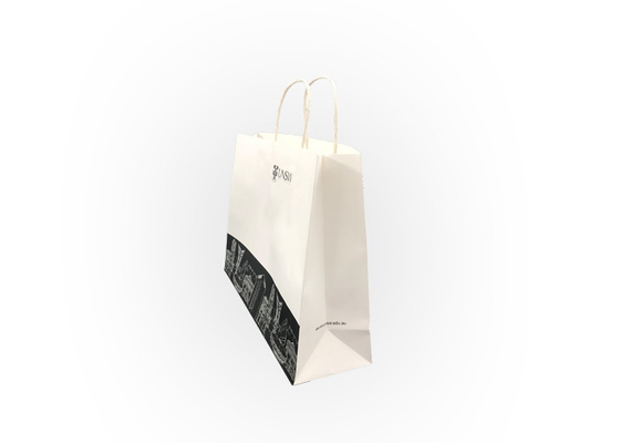 Good price Emballage de papier d'Eco/sacs à provisions blancs grand papier avec des poignées en ligne