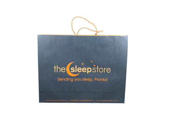 Good price Grand emballage viable de papier d'Eco, certification inférieure carrée de la CE de sac de papier en ligne