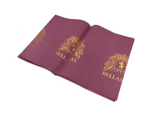 Good price Emballage assez rouge imprimé par coutume de papier de soie de soie de vêtement avec l'impression colorée en ligne
