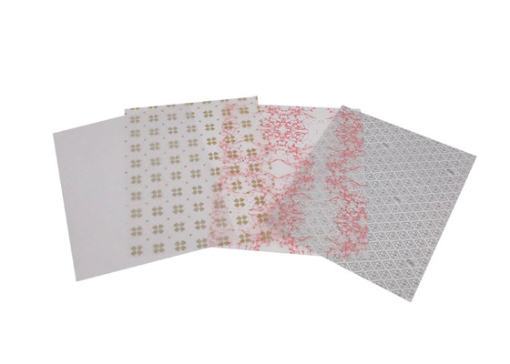 Good price La coutume a imprimé le blanc végétal de petit pain de papier parcheminé de feuilles de papier de soie de soie en ligne