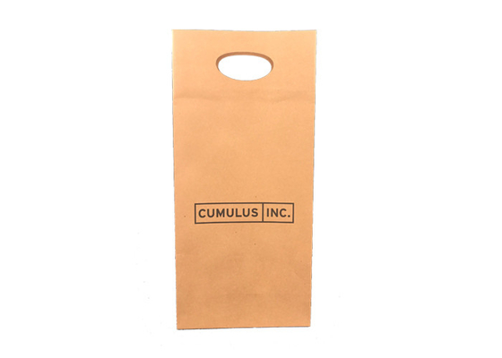 Good price Conception qui respecte l'environnement simple biodégradable de boîte en carton de bouteille de vin de Brown en ligne