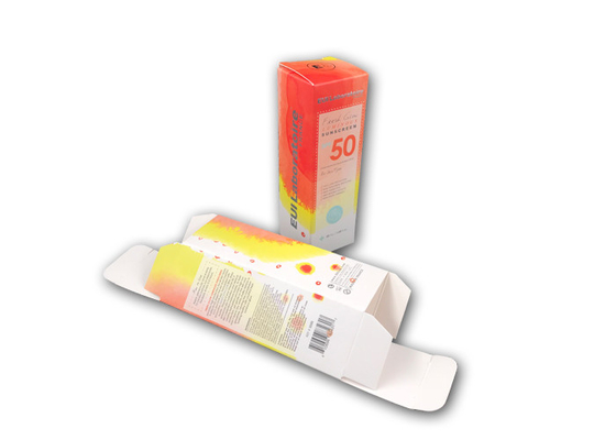 Good price Soins de la peau vides/fantaisie cosmétique d'emballage de boîte matériel de papier de 350 GM/M en ligne