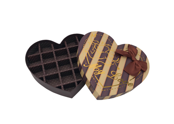 Good price Boîtes de présentation de chocolat de carton/coutume en forme de coeur de boîte de Valentine en ligne