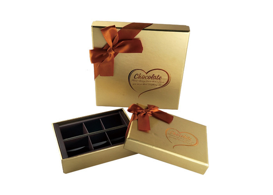 Good price Boîtes de présentation de luxe de chocolat/boîtes vides à chocolat de Noël en ligne