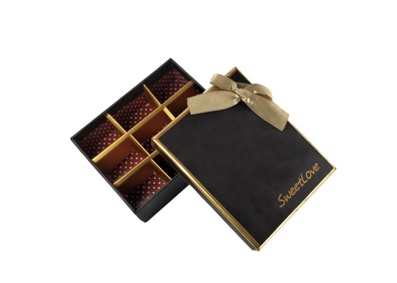 Good price Petites cases de carton écologique pour les truffes de chocolat 800g à 1200g en ligne